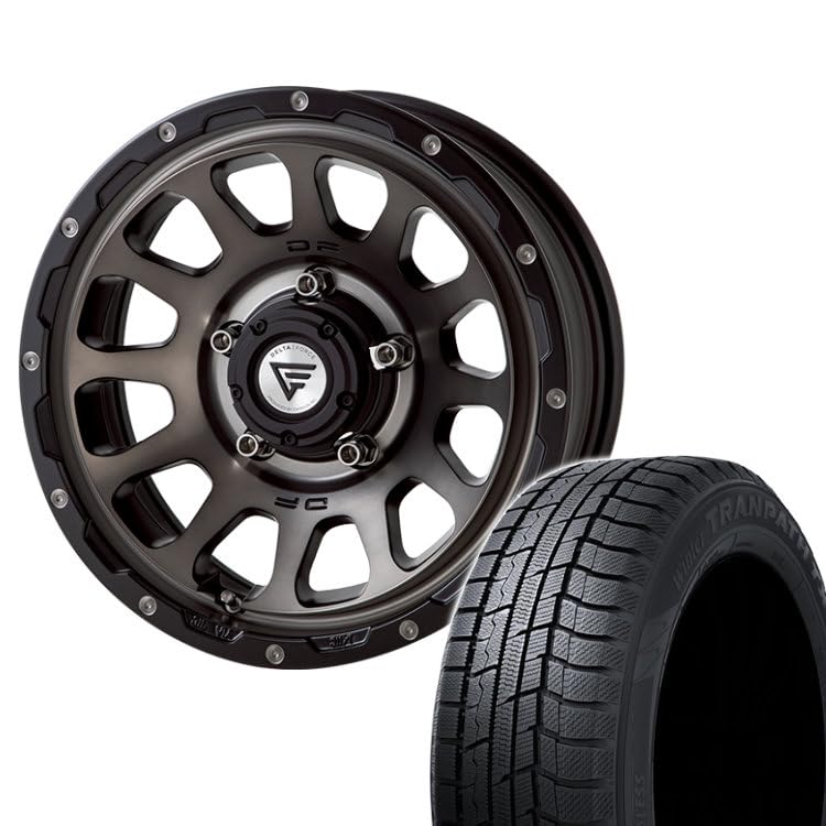 スタッドレスタイヤ/ホイールセット TOYOタイヤ　デルタフォース オーバル 4本セット デルタフォースオーバル OVAL 16x7.0J 6/139.7+38 MB